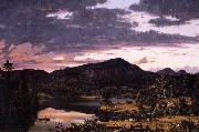 Frederic Edwin Church Lake Scene in Mount Desert Spain oil painting artist